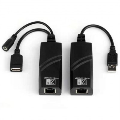 usb 2.0 extender by rj45 100m-1-1